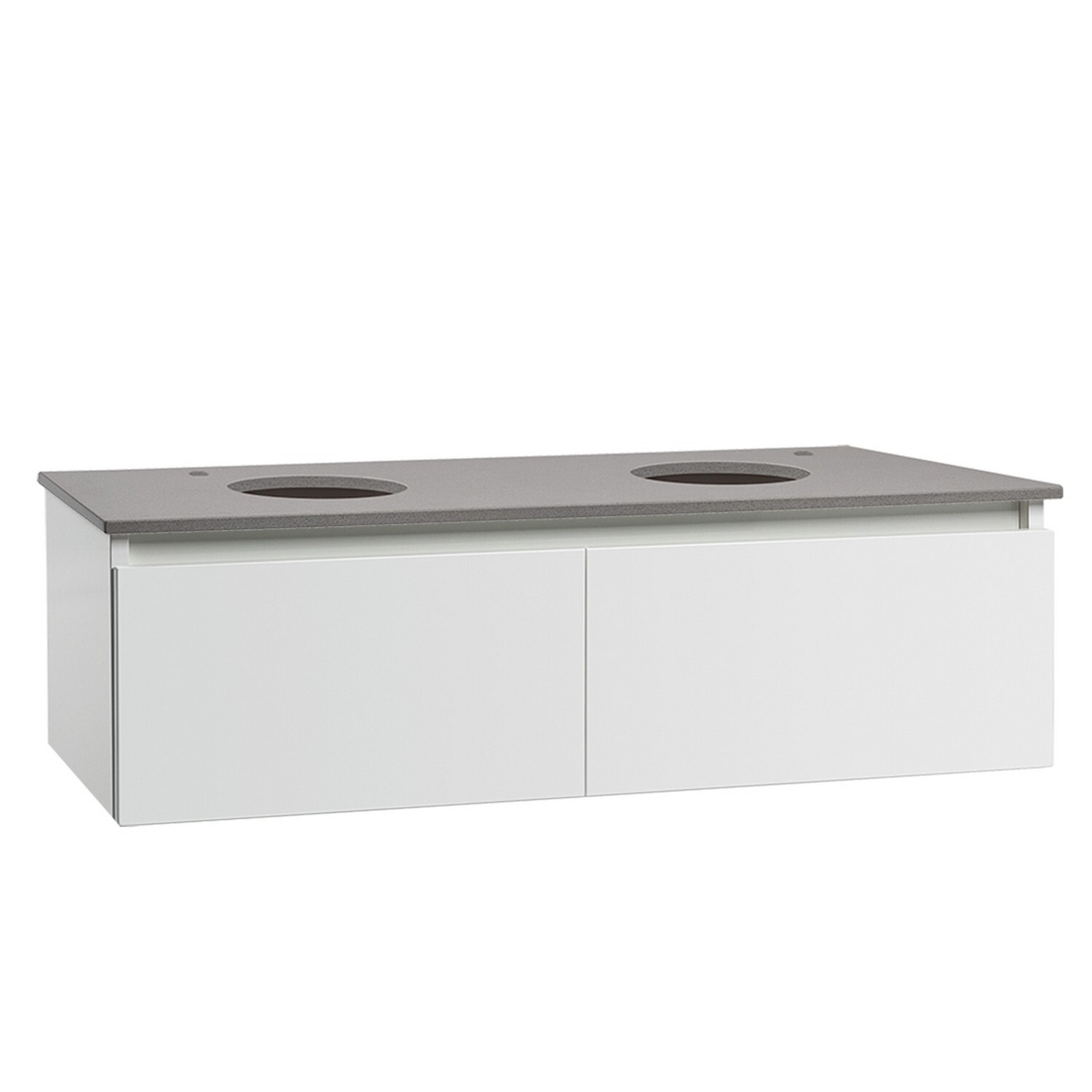 Valencia Wall Hung Double Bowl 2 Drawers