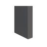 Aluminium Inground Post 110x32x1800mm Black