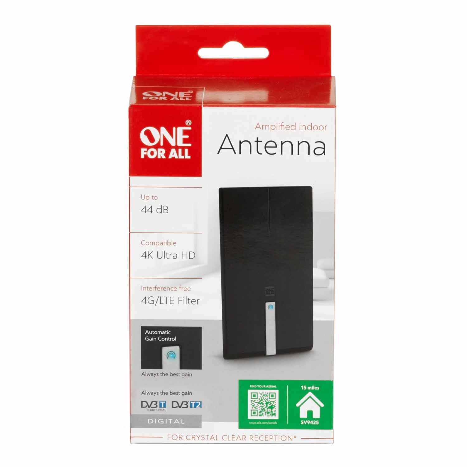 Indoor Antenna Amplified 0-25km
