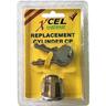 Replacement Cylinder for Night Latch Polished Brass Finish