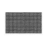 Safety Rubber Honeycomb H: 90cm, W: 150cm Black