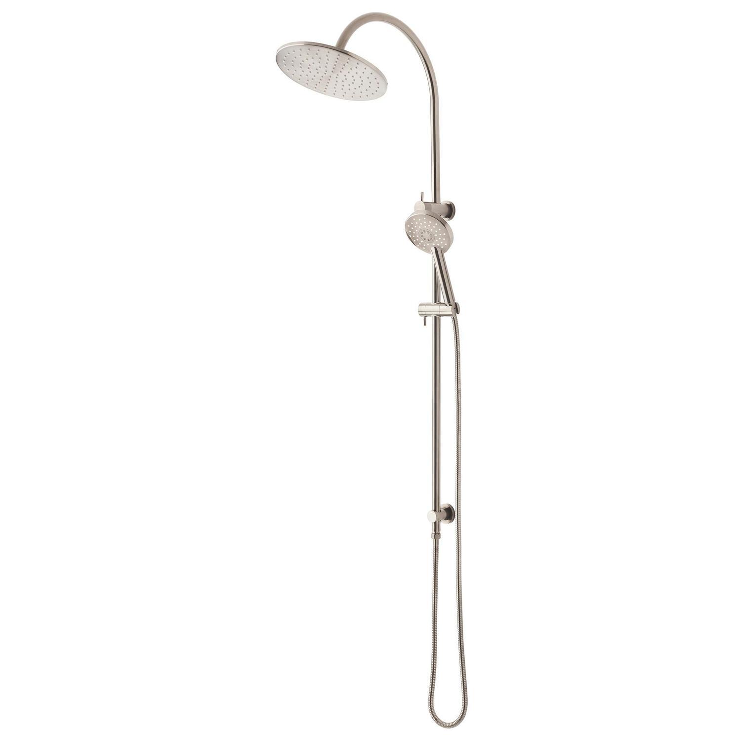 Double Head Shower  Brushed Nickel (PVD)