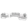 Outdoor 3 Piece Lounge Setting