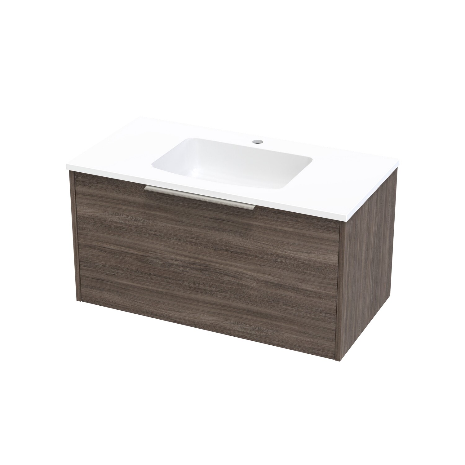 Single Drawer Wall Hung Vanity