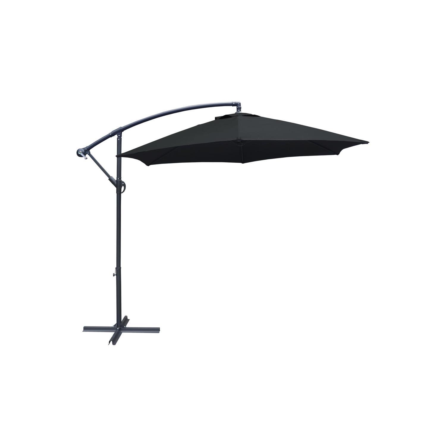 Cantilever Umbrella 3m Black