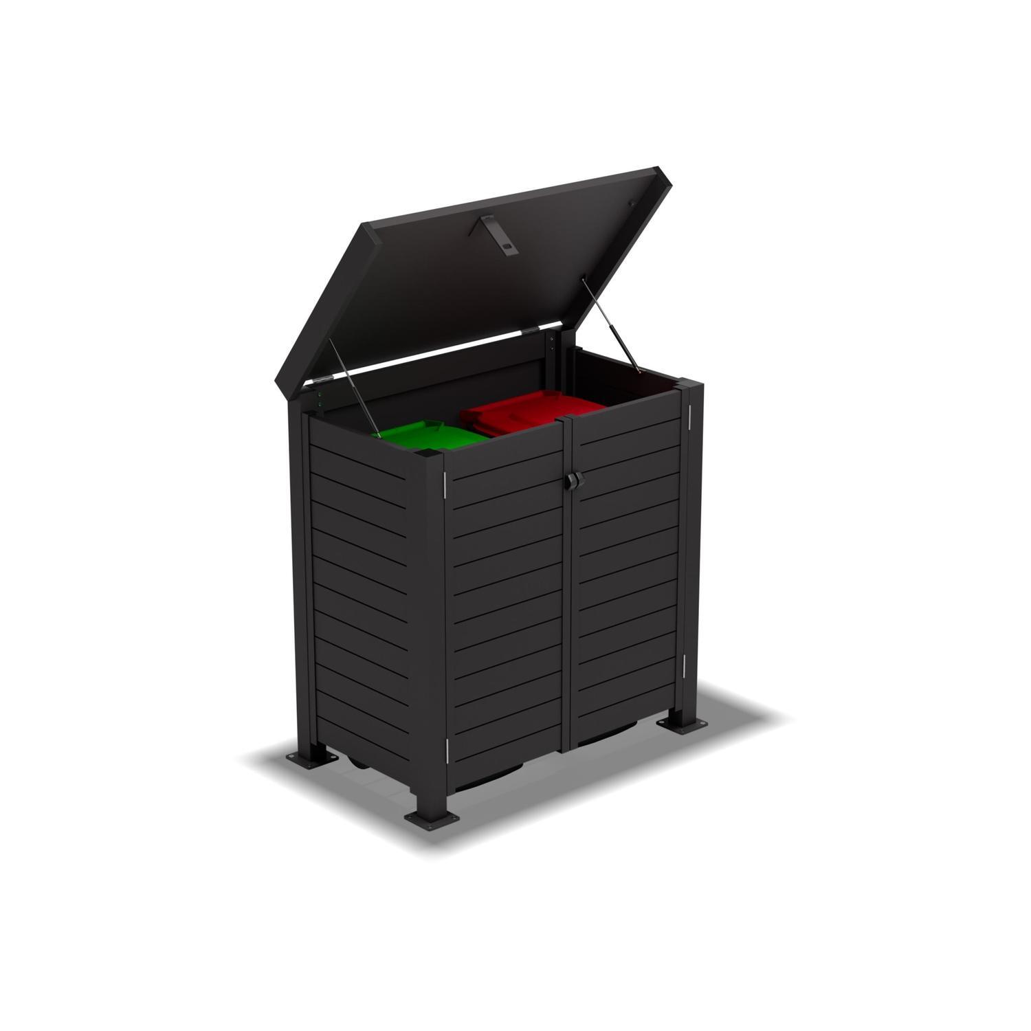 Utility Enclosure D: 650mm W: 1100mm H: 1160mm Ebony