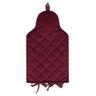 Hot Water Bottle Quilted Cover 1.9l Red Plum