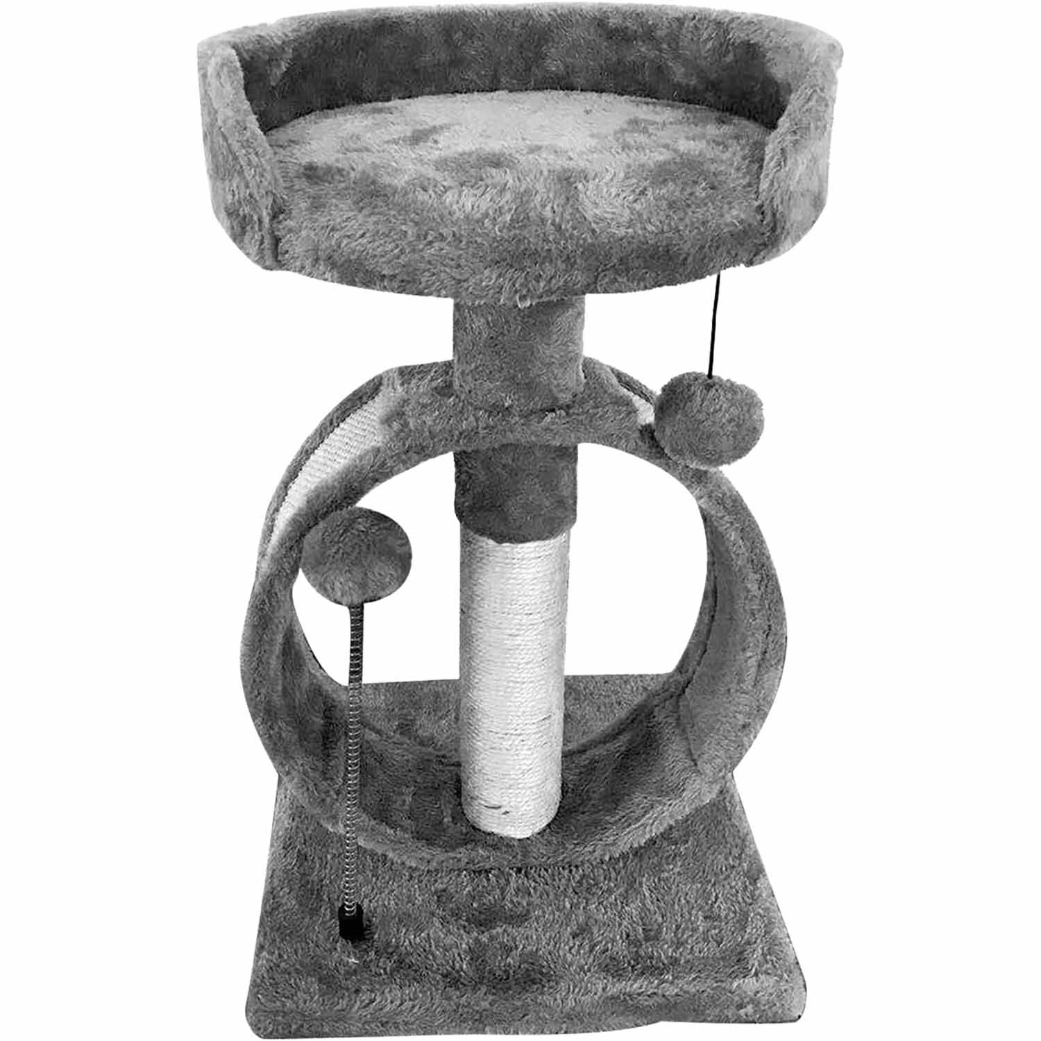 Cat Scratching Pole with Ball & Platform