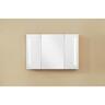LED MIirror Cabinet H : 600mm W: 900mm D: 160mm Oak