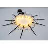 12 Mushroom Stake Lights 1.6m Warm White