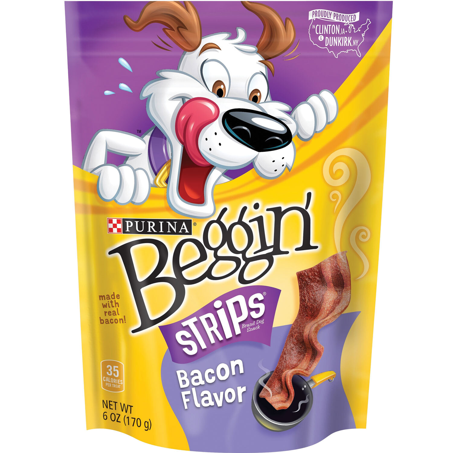 Bacon Strips Dog Treats