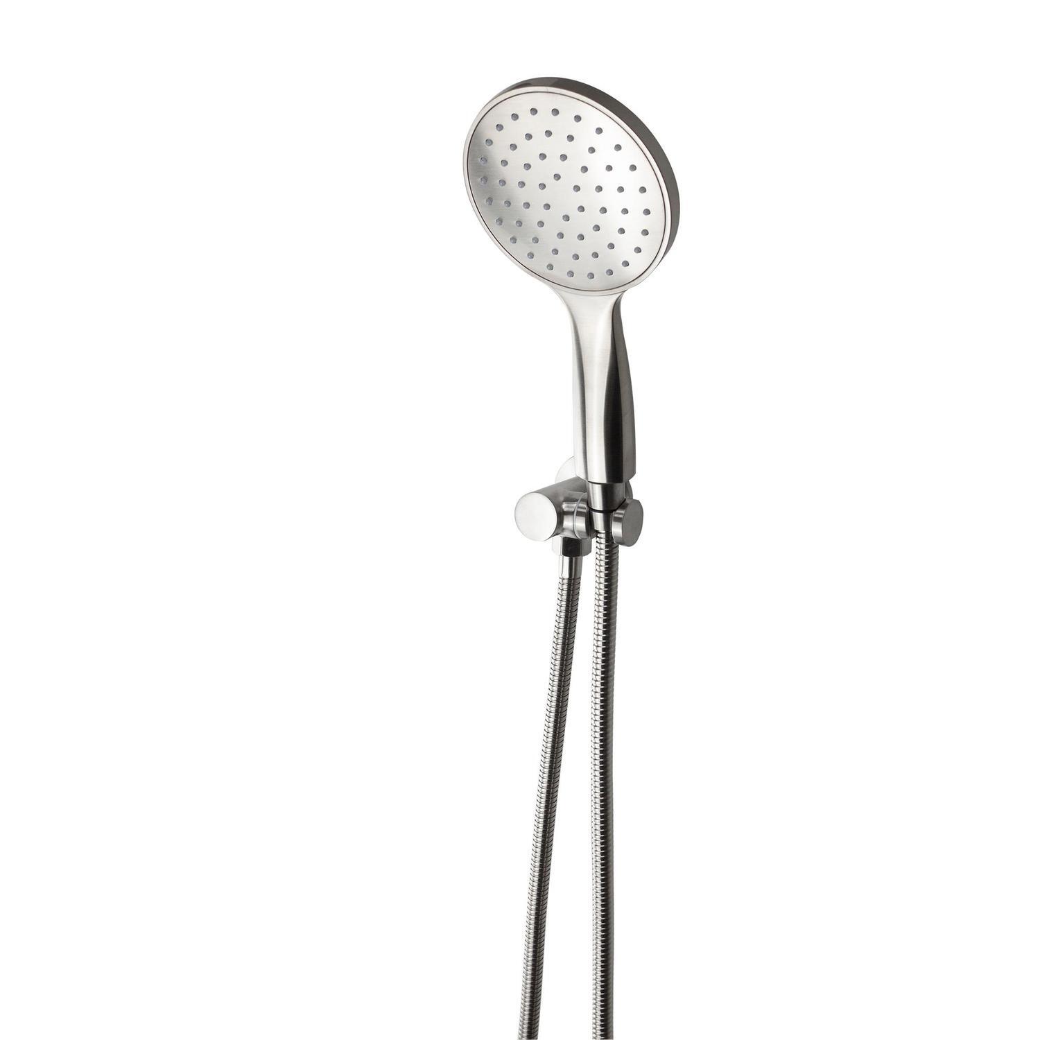 Shower Head Hose Holder Elbow Brushed Stainless