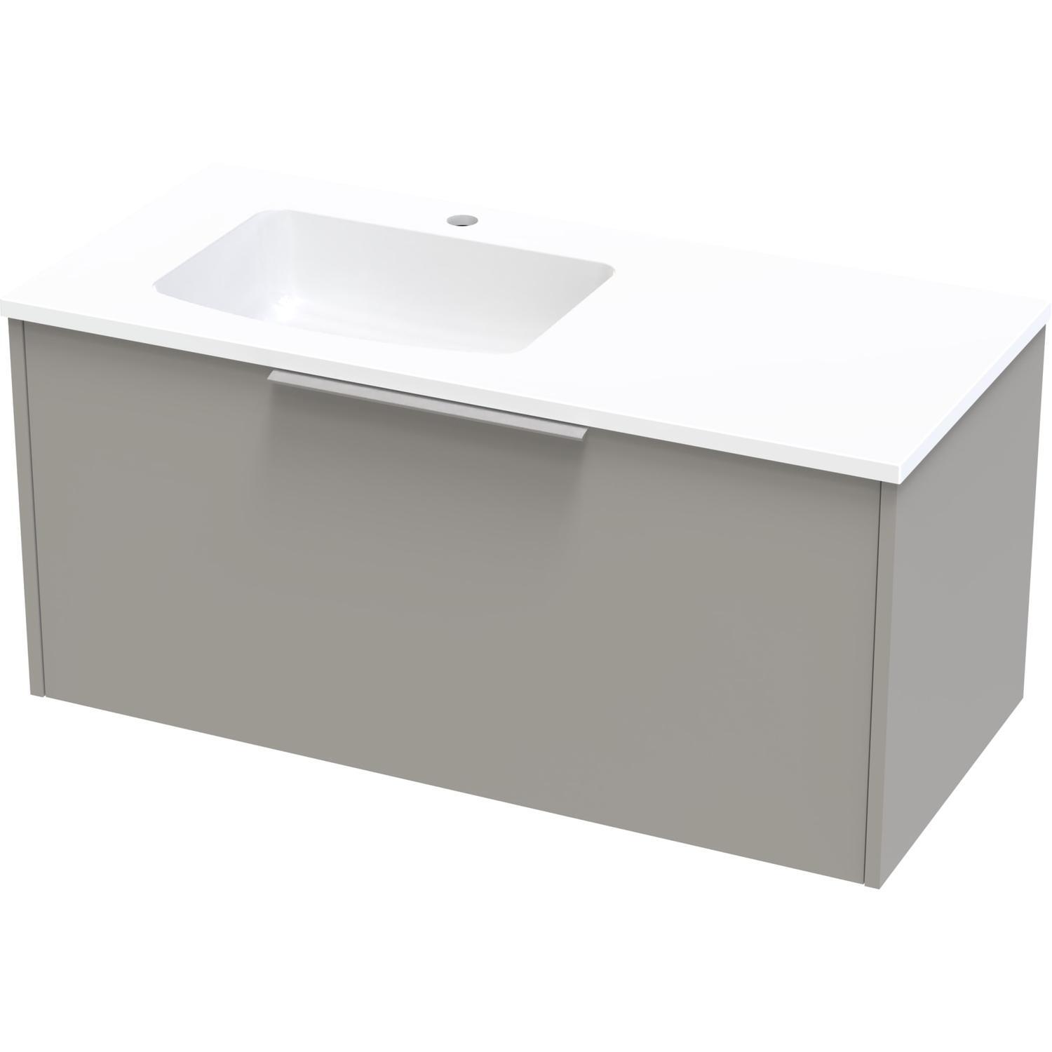 Nikau Grove 1000 Left Hand Bowl Single Drawer Colour