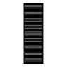 SmartScreen Privacy Screen Louvre Black WPC 1.8m x 0.6m