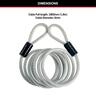 Cable Woven Steel Loop Ended