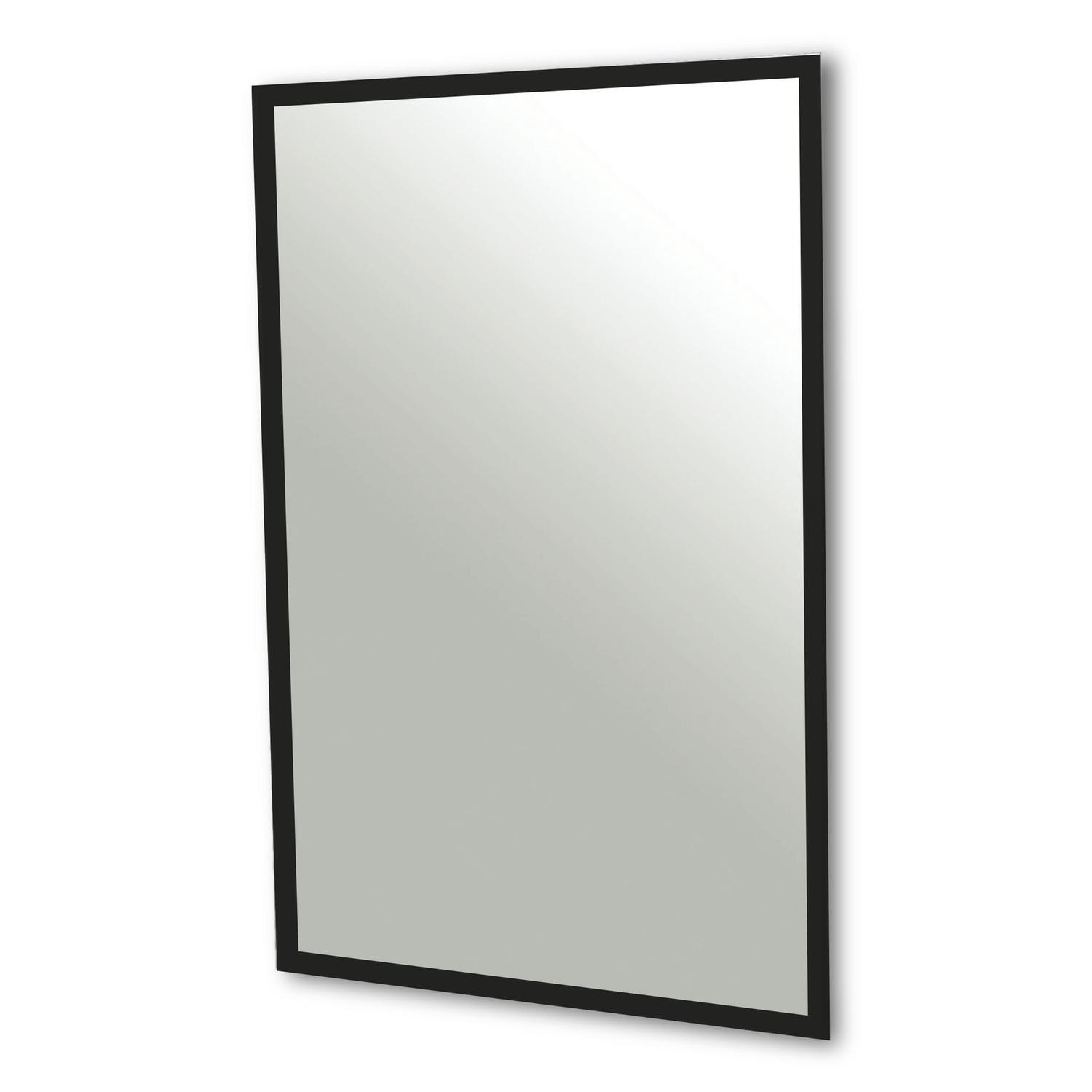 Nero Black Border Mirror