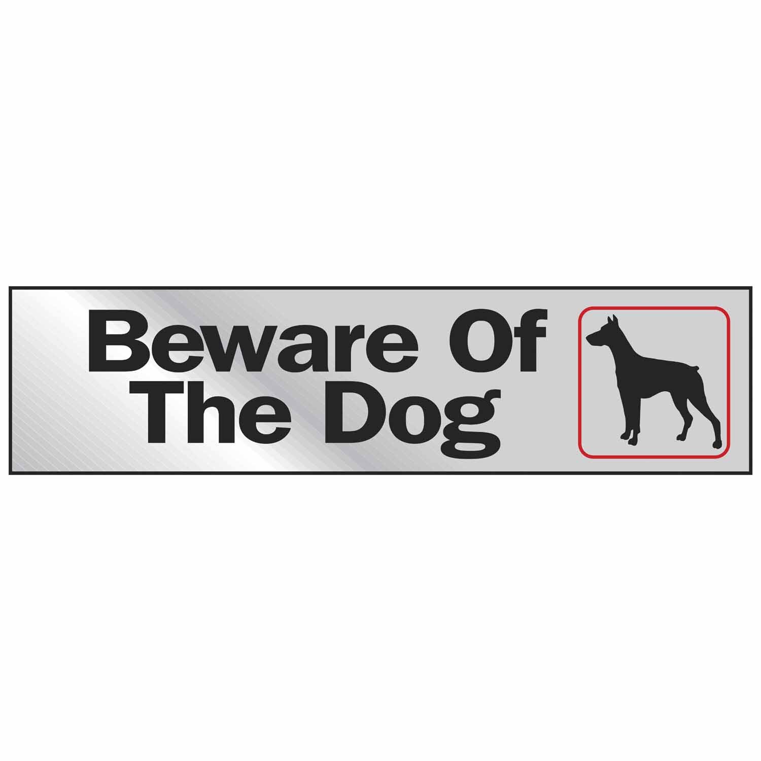 Beware Of Dog Sign