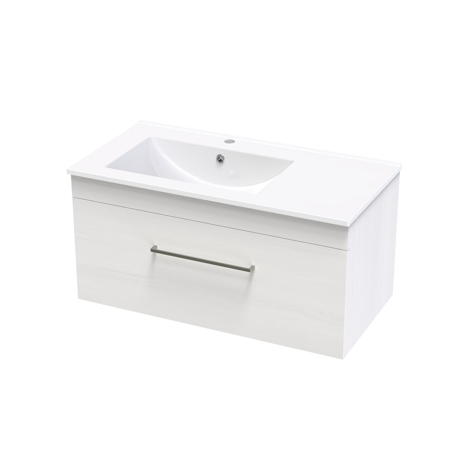Cashmere Valley 900 Left Hand Bowl Sng Drawer Colour