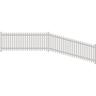 Alpha Aluminium Fence Panel  H:950mm W:2430mm Frost