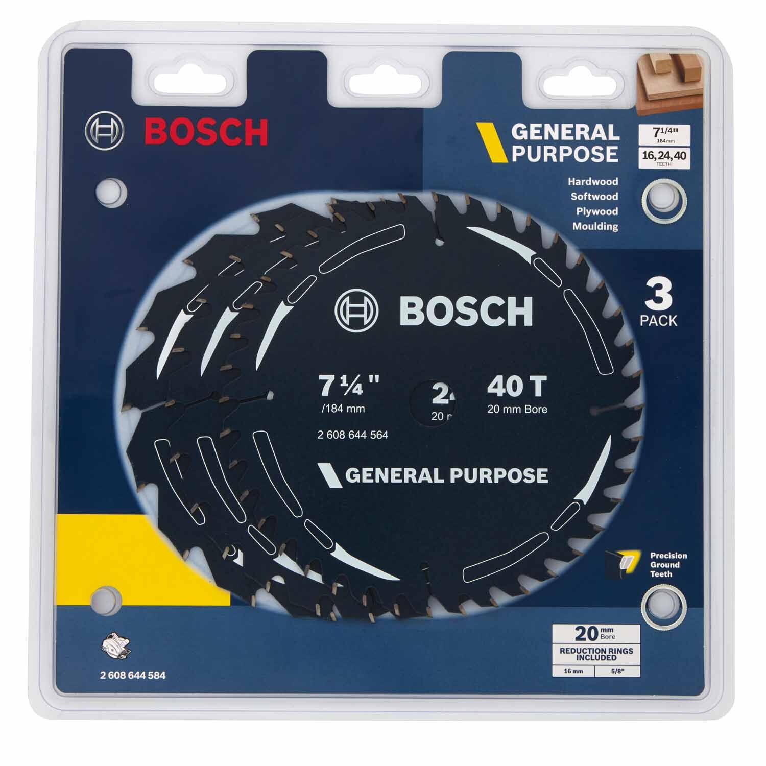 General Purpose Circular Saw Blade Set For Wood