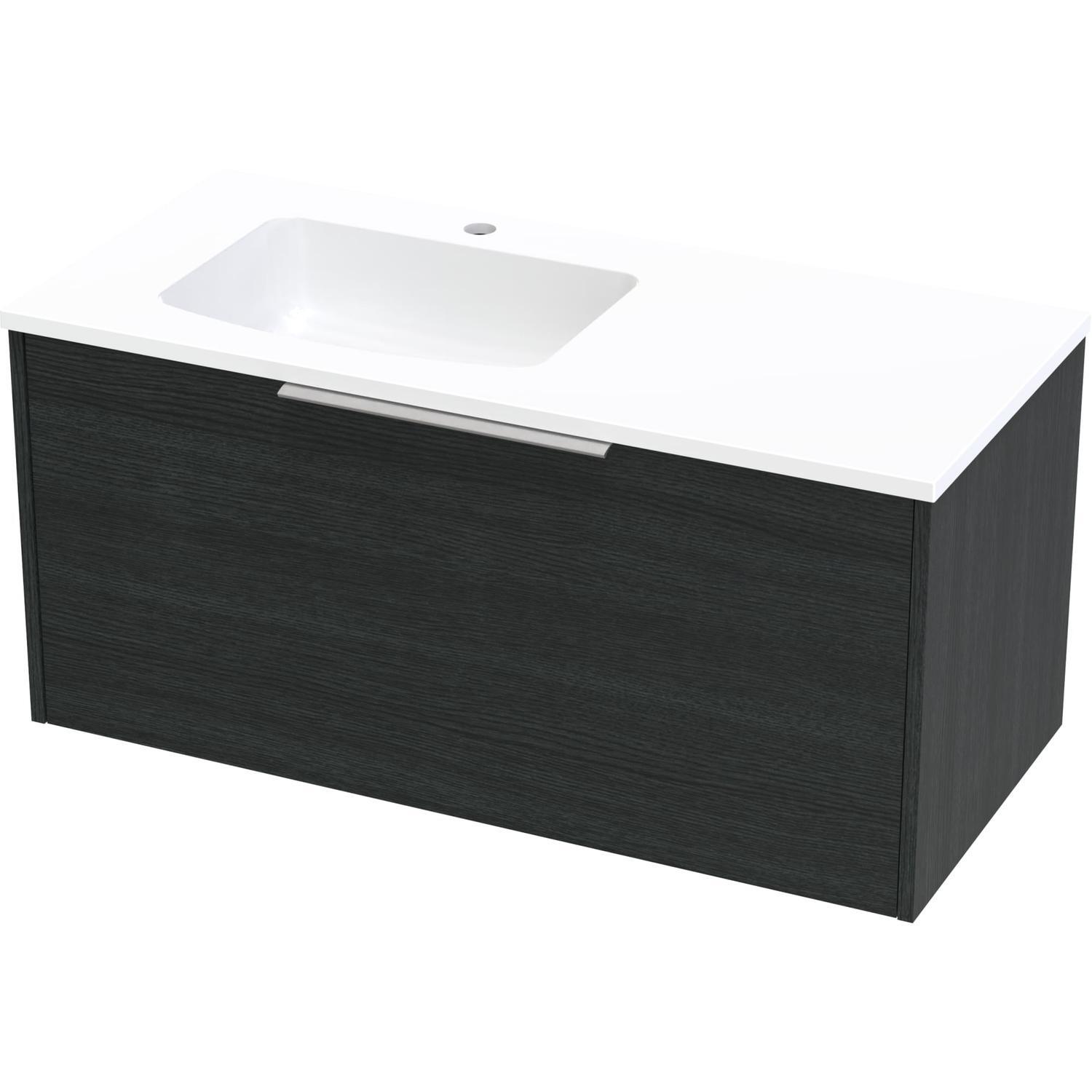 Nikau Grove 1000 Left Hand Bowl Single Drawer Colour