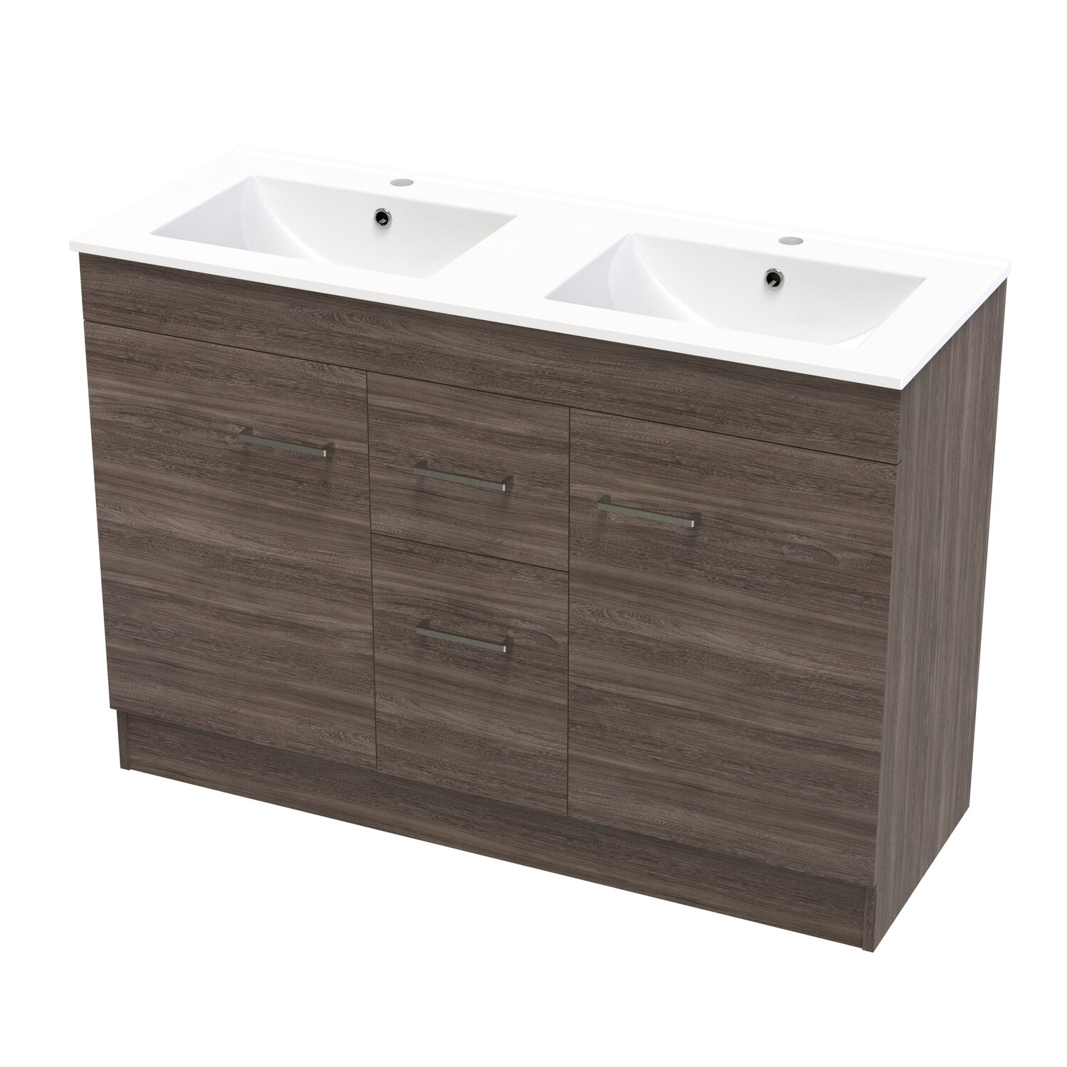 Cashmere Double Bowl Classic Floor Standing Vanity