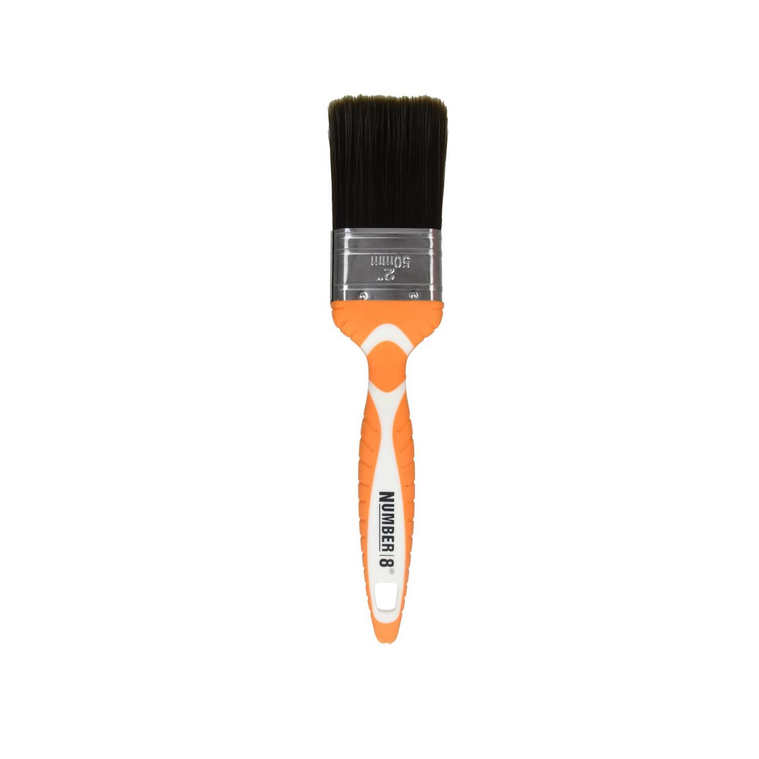 Flat Brush 50mm Orange