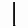 Flanged Post 60 x 60 x 1050mm Black