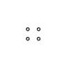Precision Ball Bearings Black 22mm, Pack of 4