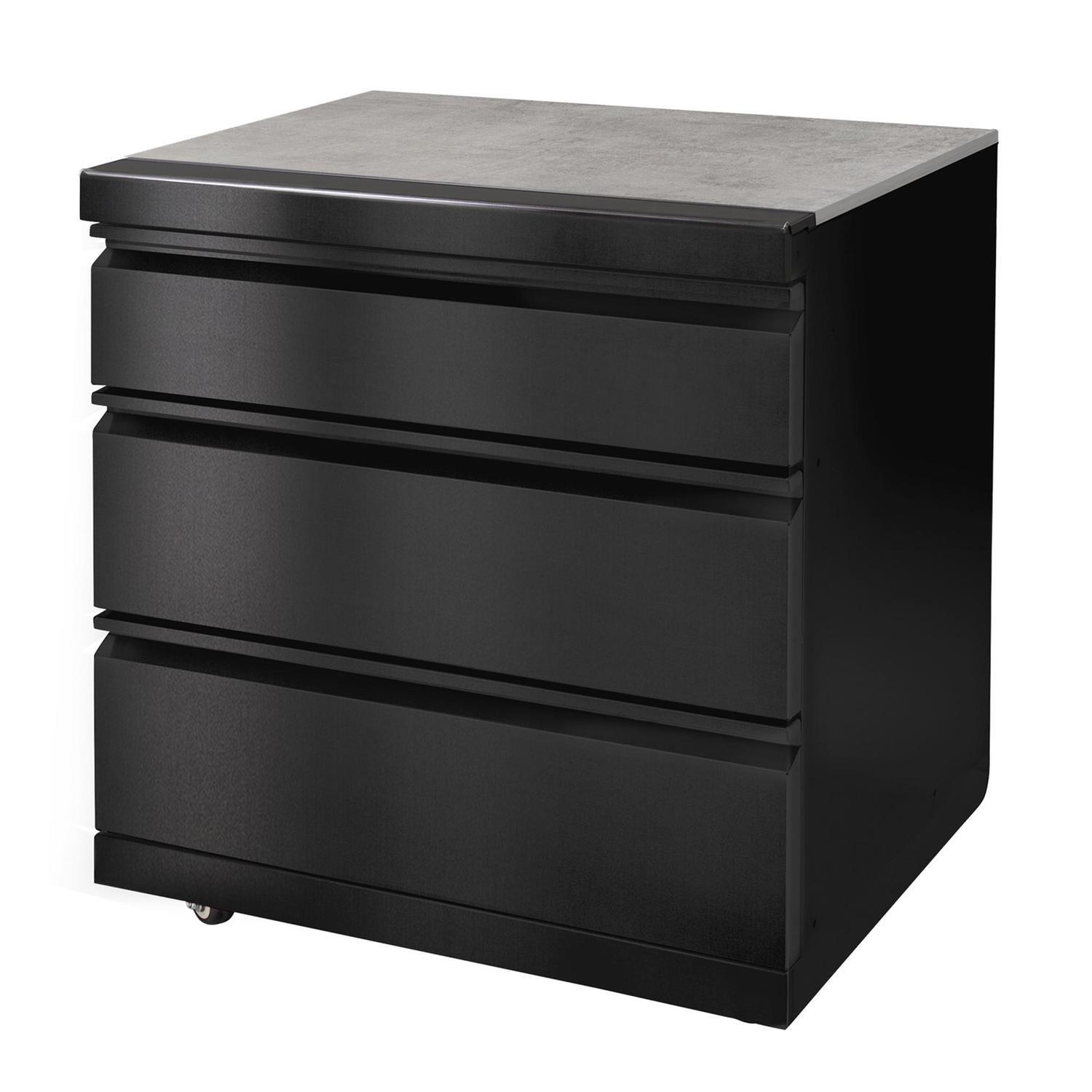 Nova Graphite 3 Drawer Module