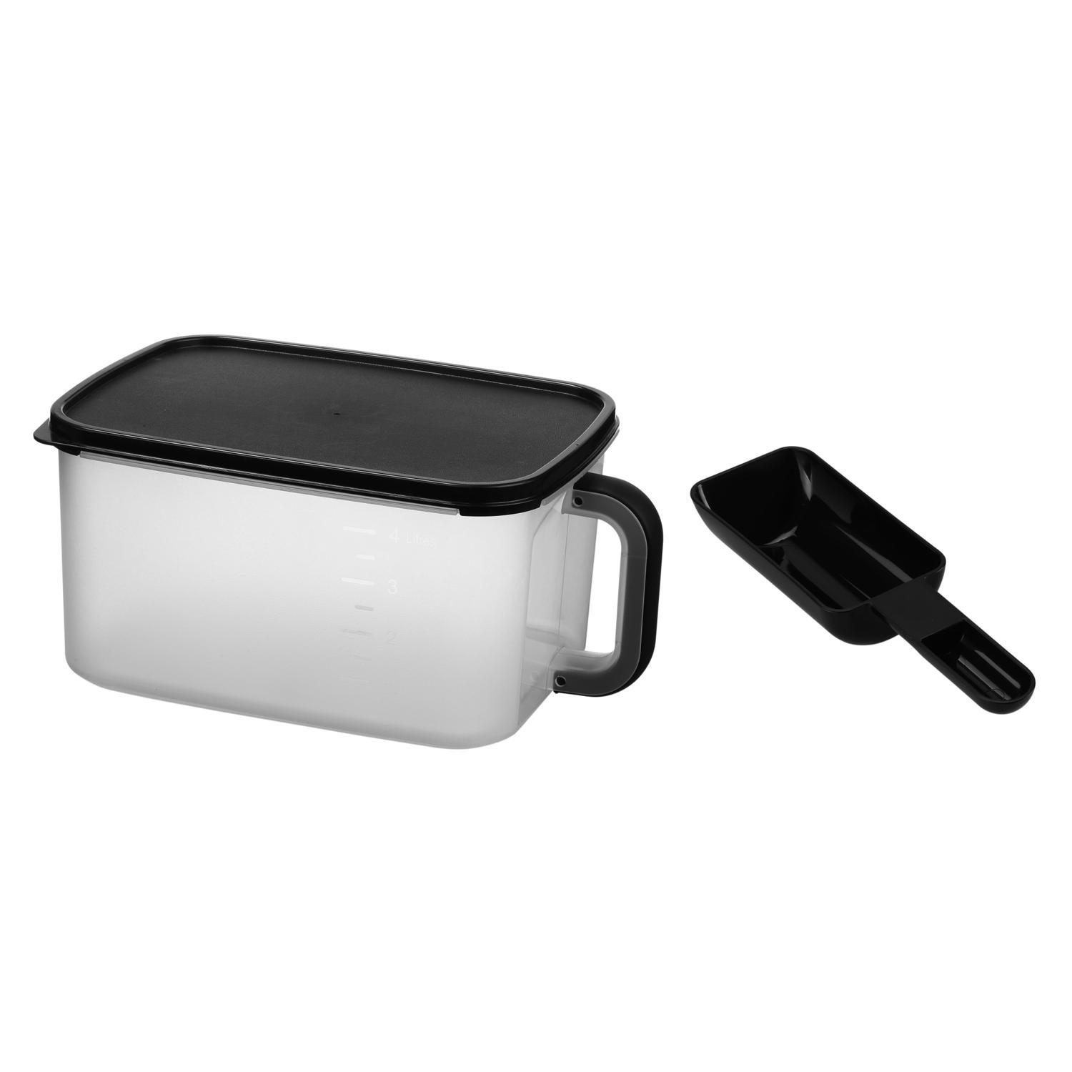 Food Storage Container with Scoop 4L
