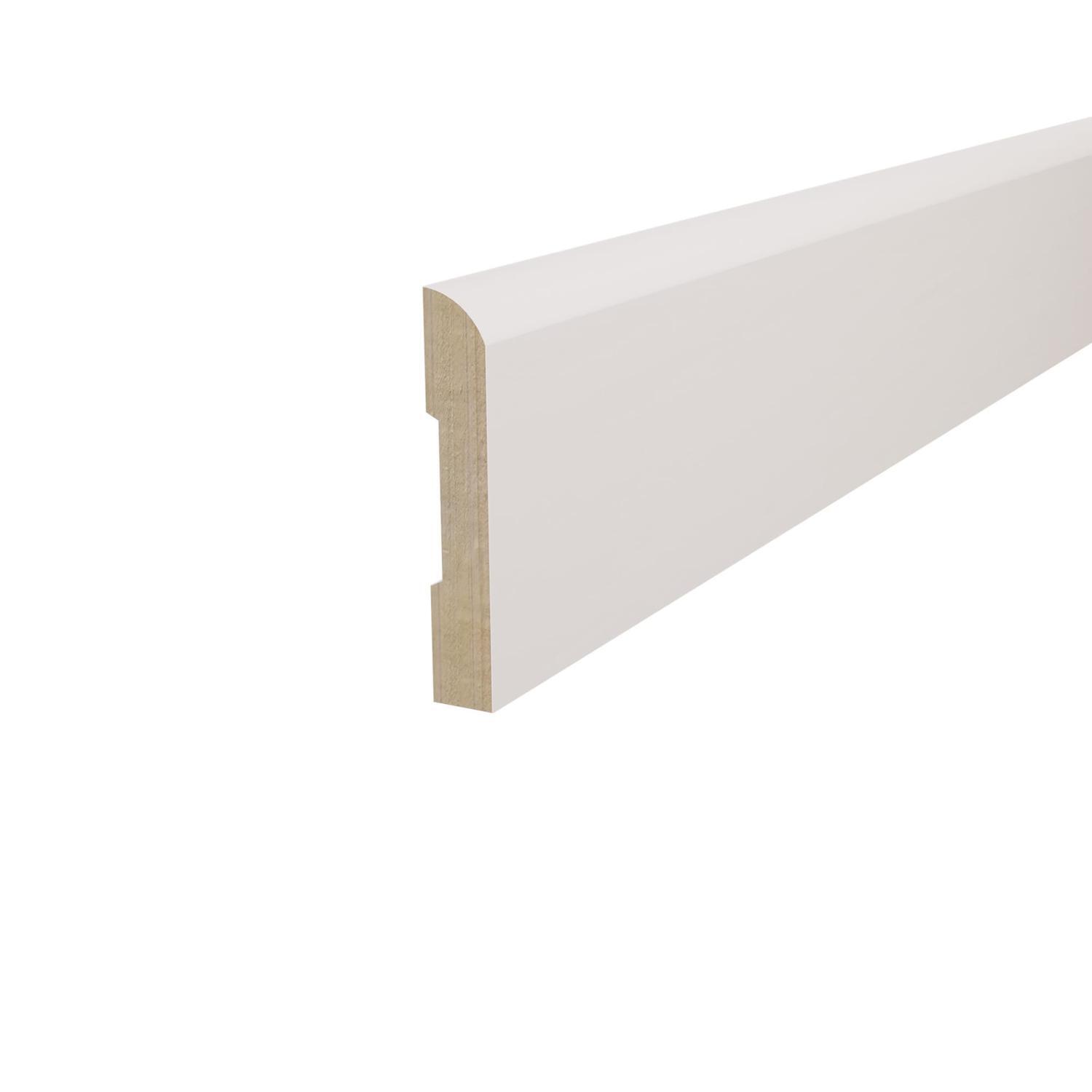 Gesso-Coated Bullnose Architrave W: 60 D: 10 L: 2.7m