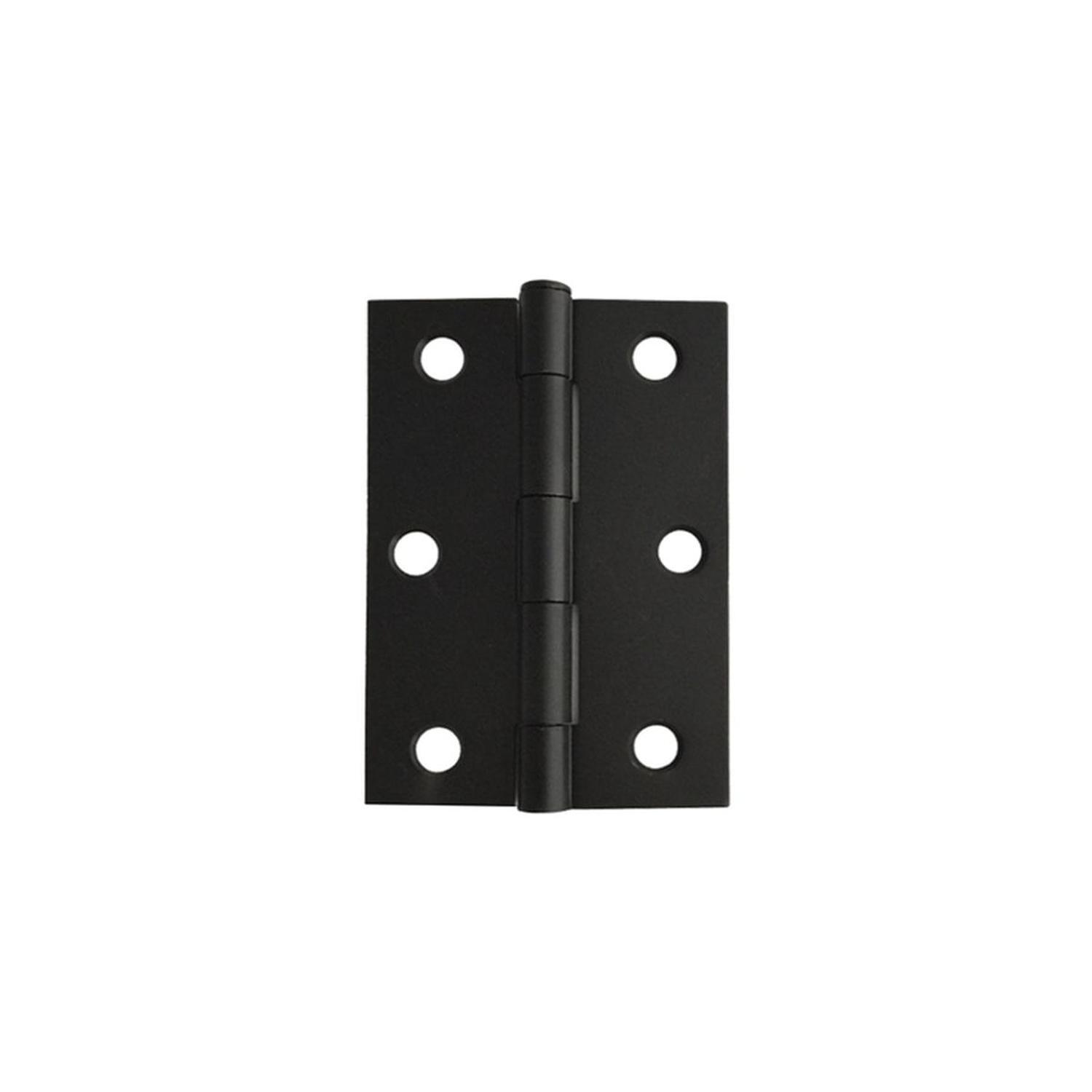 Butt Hinge Loose 85mm x 60mm x 1.5mm Matte Black