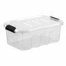 Modular Storage Box With Lid 11 litre clear