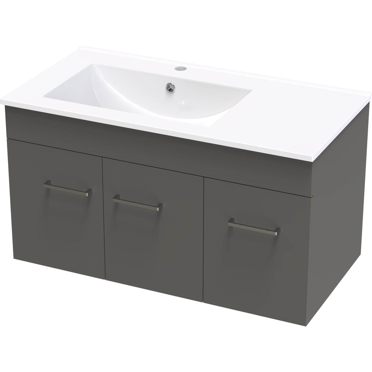 Classic Valley 900 Left Hand Bowl Wall Colour