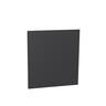 Floor Standing Vanity Cabinet Handleless Door RH 600mm Matte Black