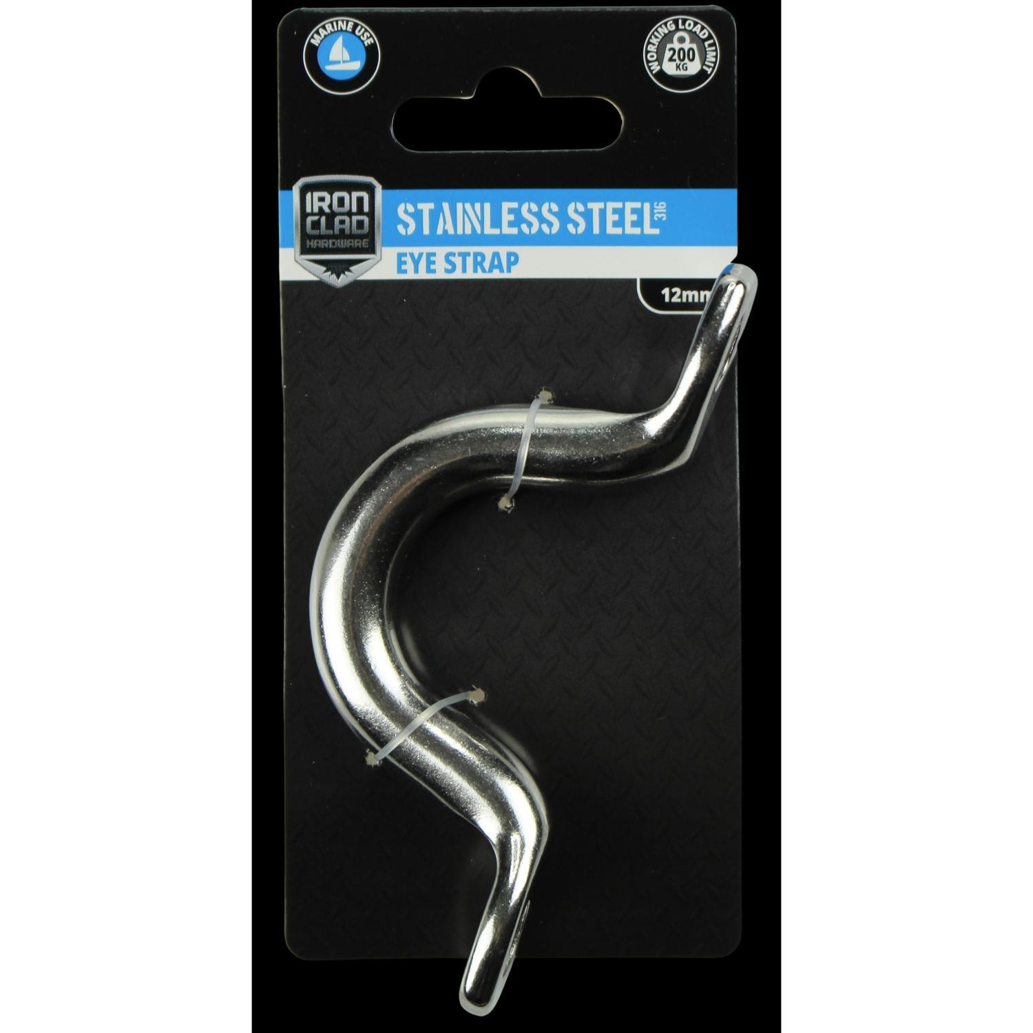 Eye Strap 12mm Stainless Steel 316