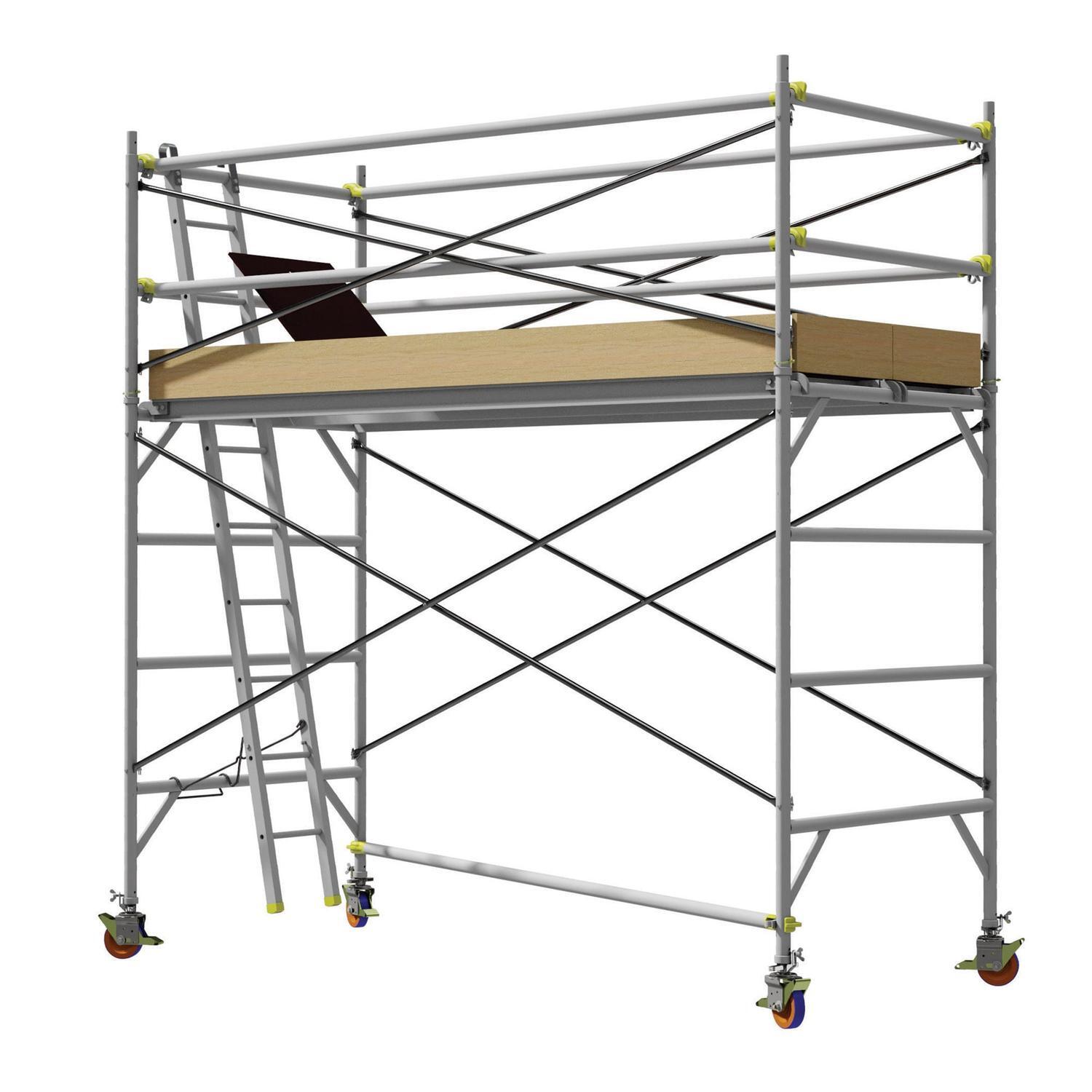Double Width H Frame Platform Tower