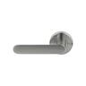 Passage Lever Handle Set Satin Nickel Finish