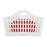 Folding Laundry Basket White