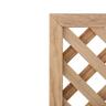 Framed Diagonal SS Trellis. 38x12 Premium Lath. H: 1800mm, W: 1200mm