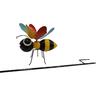Metal Bee on Stake