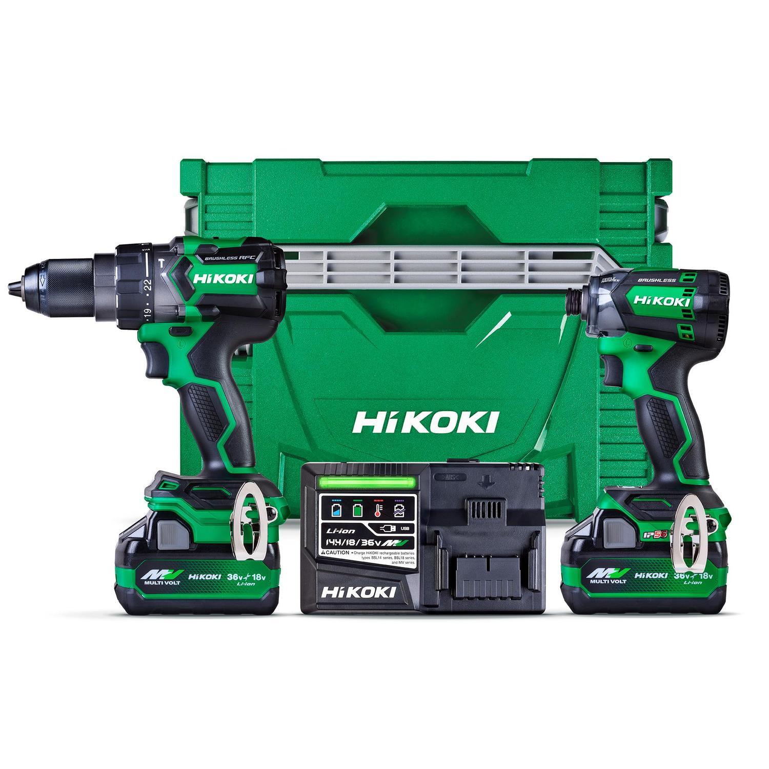 18V Impact Drill and Impact Driver Kit