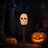 Skull Stake Light 70cm Warm White