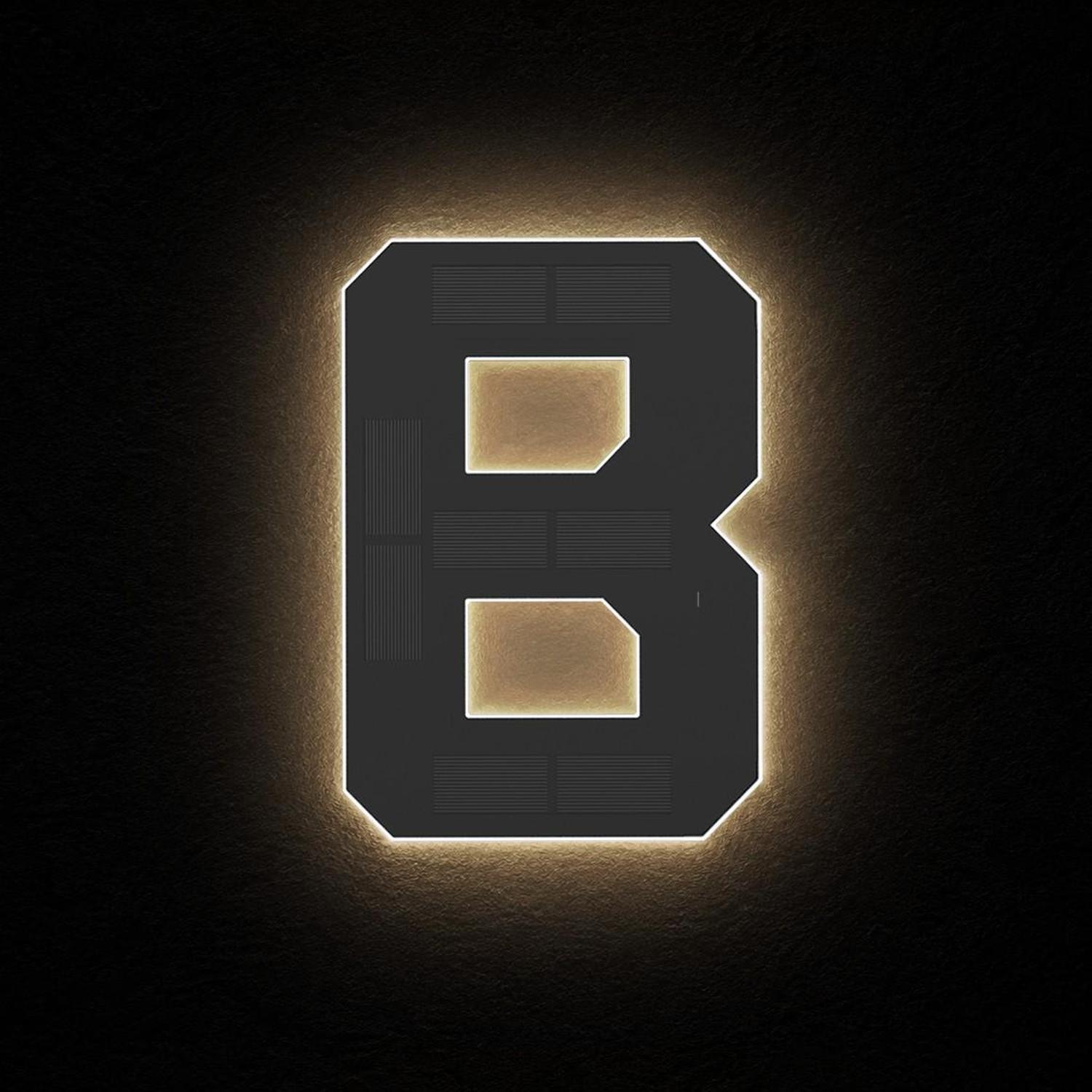 StreetGlo Solar Illuminated Letter - B