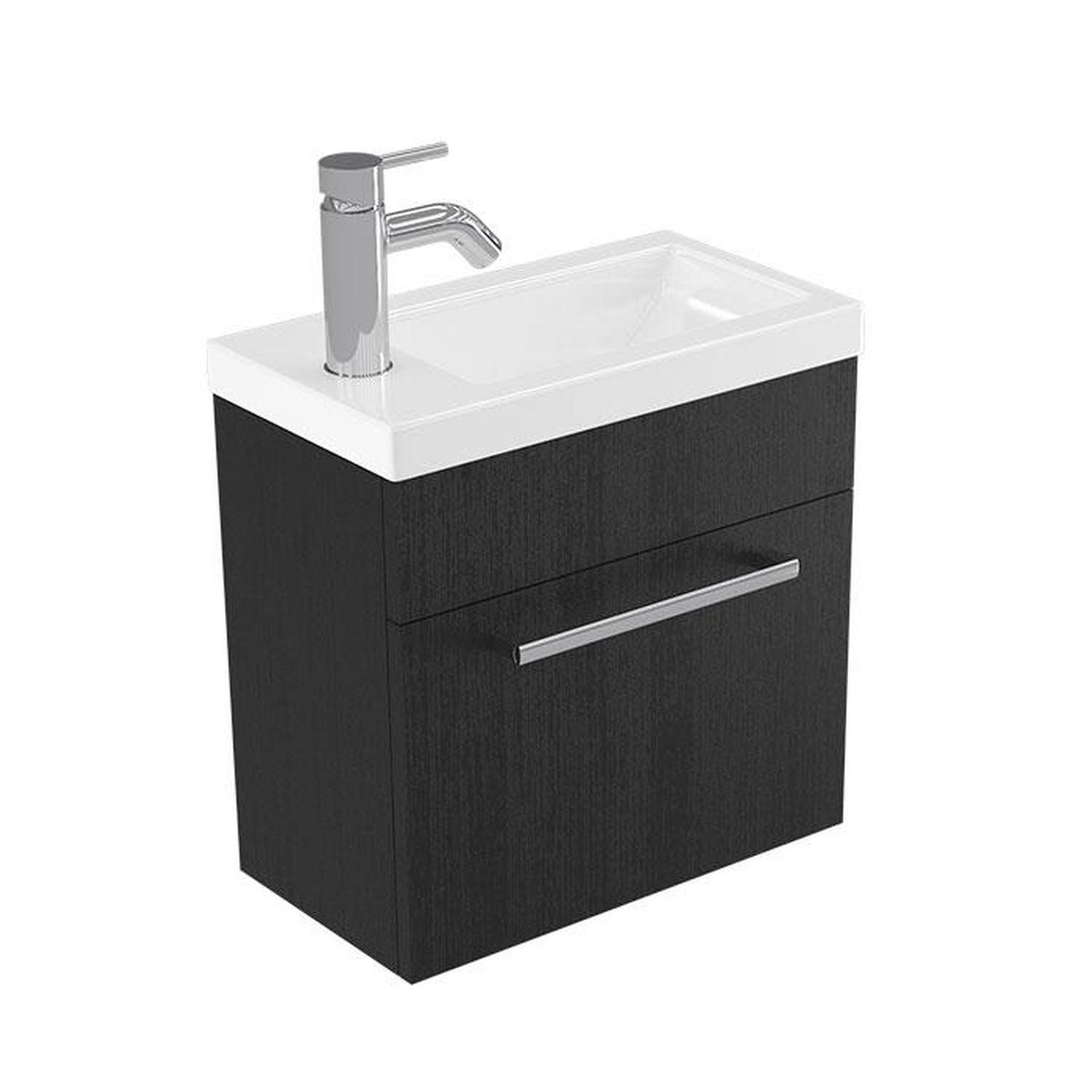 Wall Vanity 440mm Black