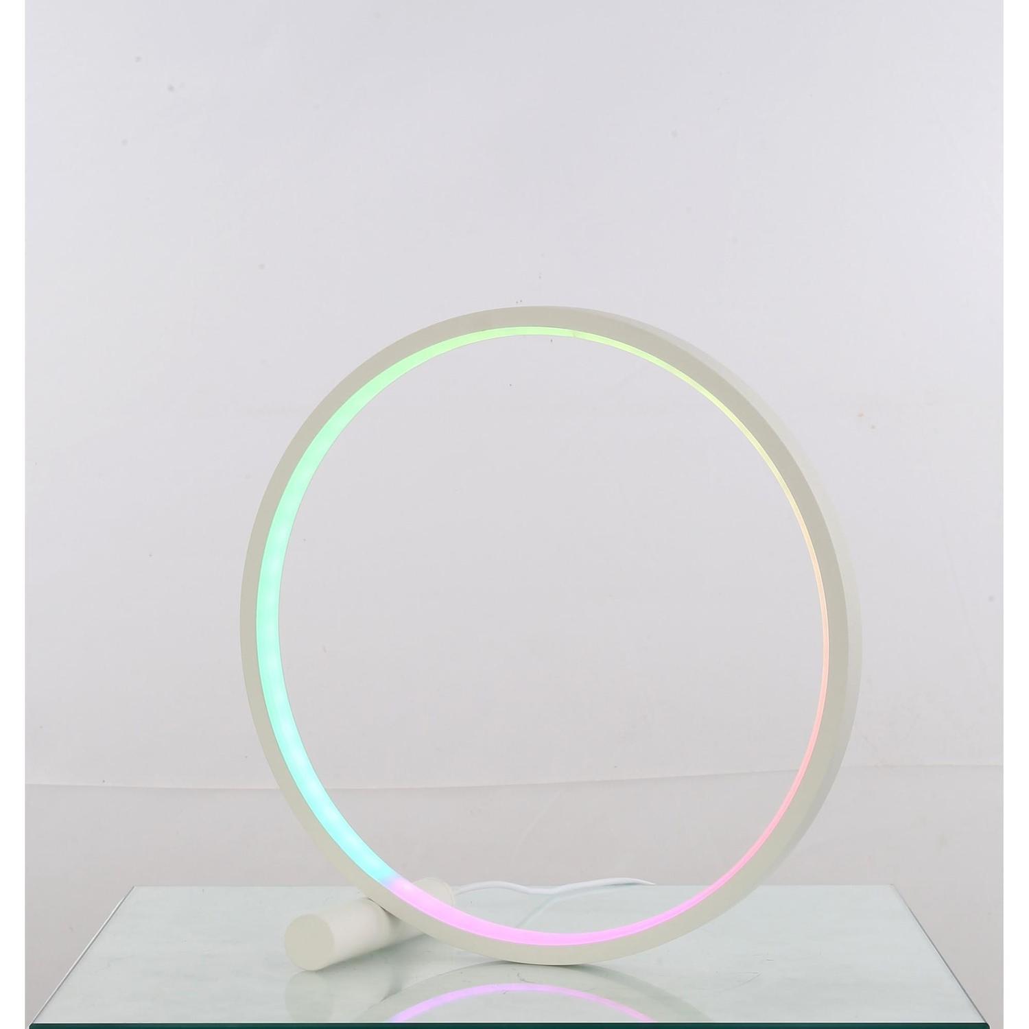 Circular RGB Table Lamp D: 140mm, Dia: 300mm
