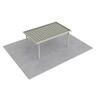 Single Carport L: 4850mm, W:3000mm, H:2100mm Titania