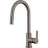 Purity Emotion Gooseneck Pulldown Sink Mixer Brushed Gunmetal