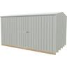 Shed H:1830mm, W:3770mm, D:2280mm Alu-Zinc